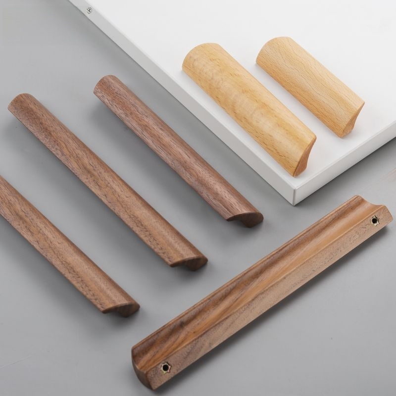 Zen Woodworking - Poignées de tiroir en bois massif