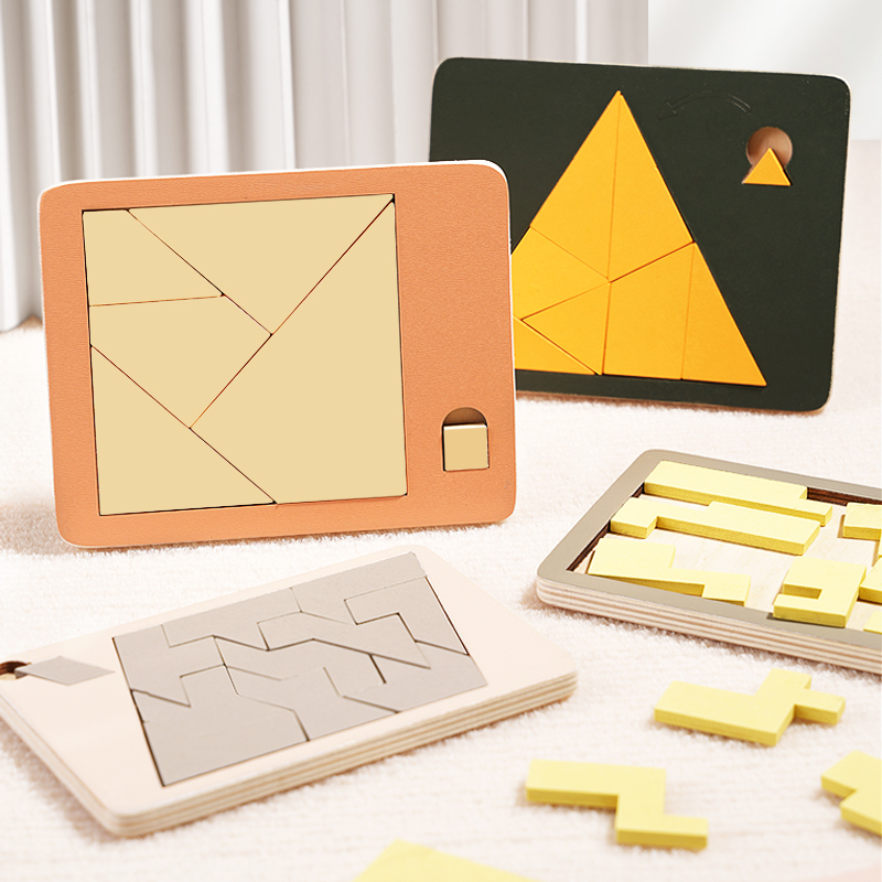 Woodworking Game - Puzzles géométriques en bois défi Impossible