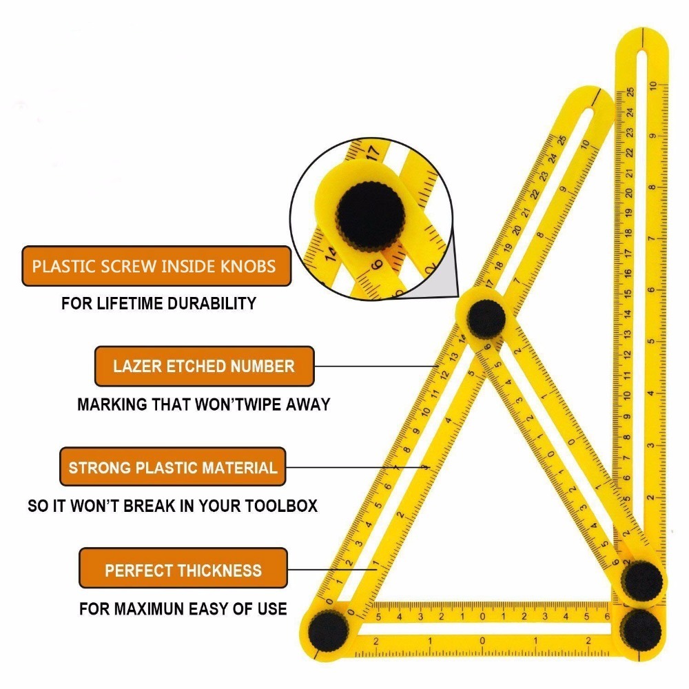 Rapporteur règle multi-angle m - Woodworking Project Plans avis et prix