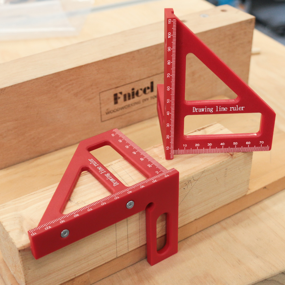 45 ° /90 °   Règle de Style pl - Woodworking Project Plans avis et prix