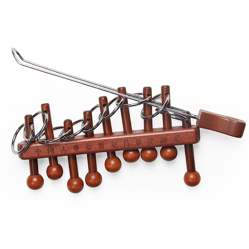 Puzzle chinois classique à neu - Woodworking Game avis et prix