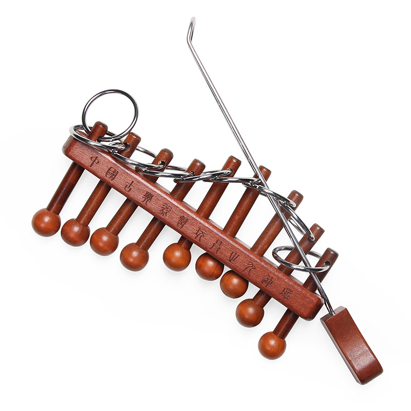 Puzzle chinois classique à neu - Woodworking Game avis et prix