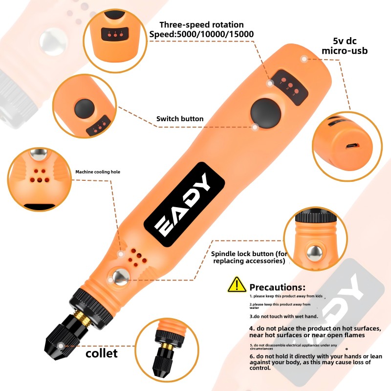 Kit d'outils rotatifs sans fil - Woodworking Power Tools avis et prix