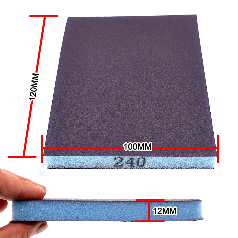 Éponge de ponçage 100x120x12mm - Woodworking Veneer avis et prix