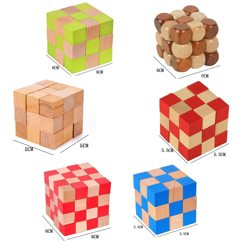 Casse-tête en bois Cube Serpen - Woodworking Game avis et prix