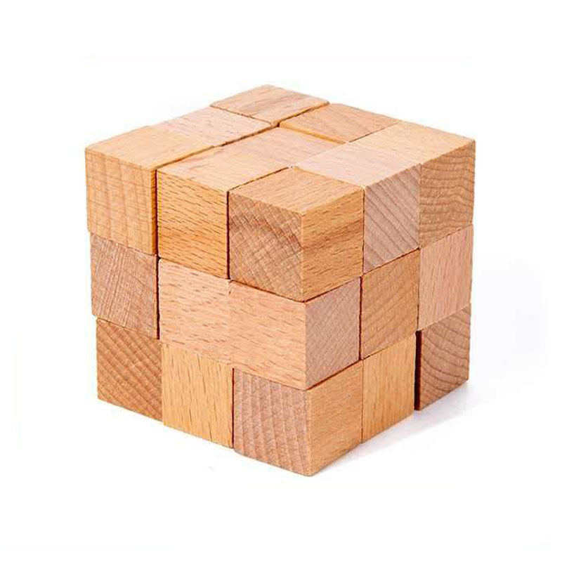 Casse-tête en bois Cube Serpen - Woodworking Game avis et prix