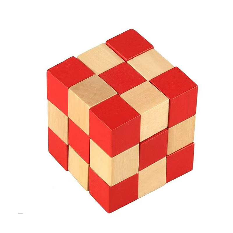 Cube serpent en bois Puzzle IQ - Woodworking Game avis et prix