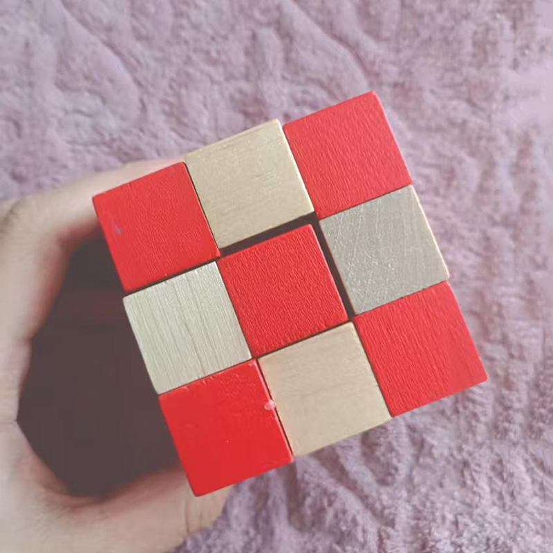 Cube serpent en bois Puzzle IQ - Woodworking Game avis et prix