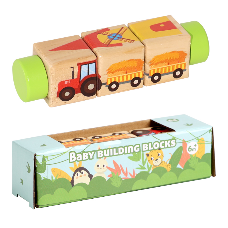 Puzzle rotatif en bois pour bé - Woodworking Game avis et prix