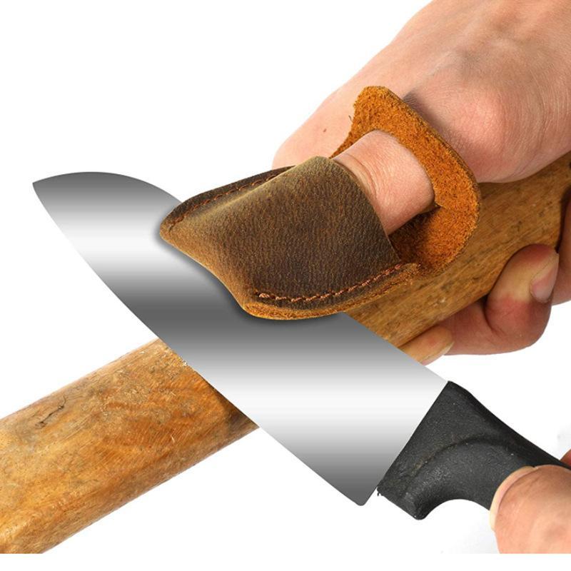 Nouveau protège-doigts en cuir - Woodworking Kitchen Projects avis et prix