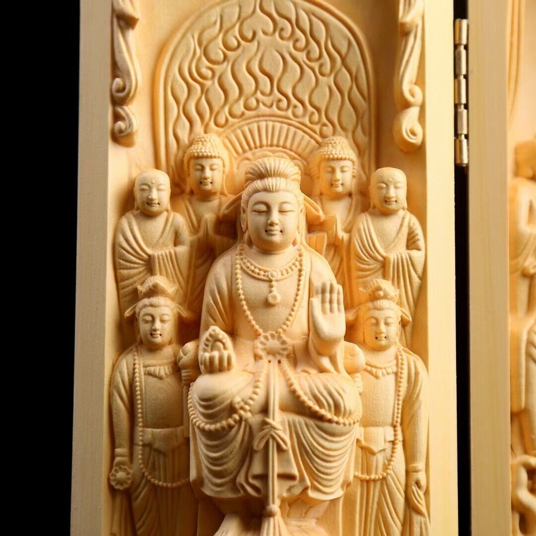 Statue de bouddha sculptée à l - Zen Woodworking avis et prix